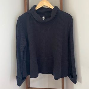 Lululemon textured cotton sweater
